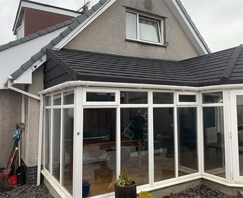 Conservatory roof replacement tiles Glasgow