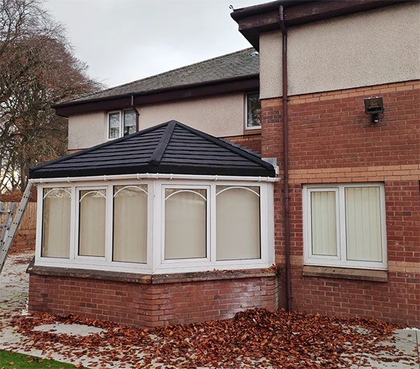 tiled conservatory roof in glasgow